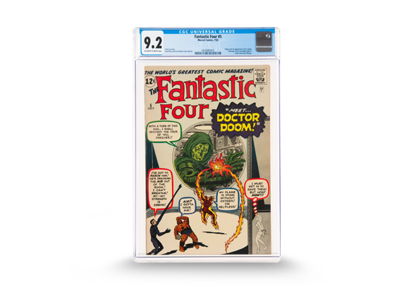 ’62 Marvel Fantastic Four #5 (1st App. of Dr. Doom)