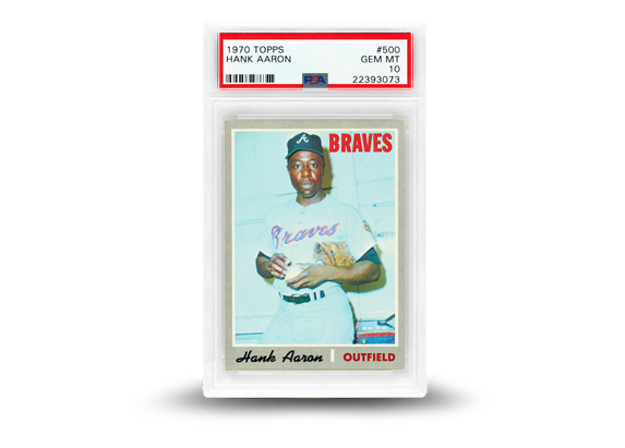 ’70 Topps Hank Aaron Card