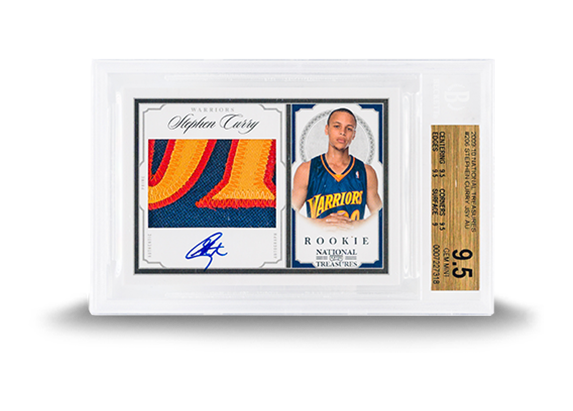 ’09 Panini Stephen Curry Autographed Patch Rookie Card
