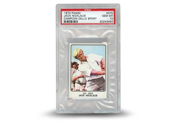 ’73 Panini Jack Nicklaus Rookie Card