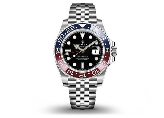’18 Rolex GMT Master II “Pepsi Jubilee”