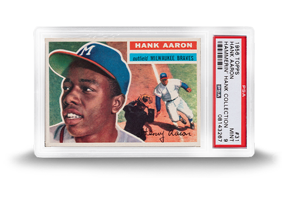 ’56 Topps Hank Aaron Card