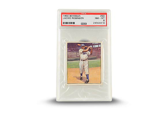 ’50 Bowman Jackie Robinson Card