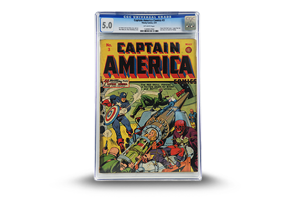 ’41 Timely Comics Captain America Comics #3