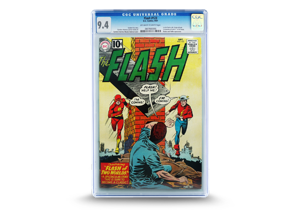 ’61 DC Comics The Flash #123 (1st Multiverse)