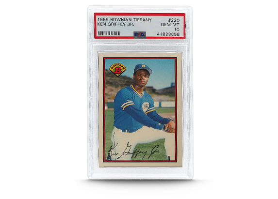 ’89 Bowman Tiffany Ken Griffey Jr. Rookie Card