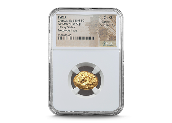 561-546 BC First Gold Coin