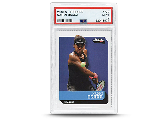 ’18 S.I. For Kids Naomi Osaka Rookie Card