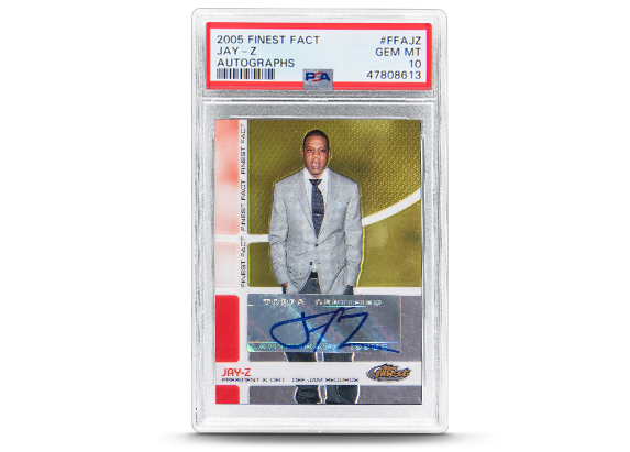 ’05 Topps Jay-Z Autographed Card