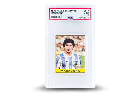 ’79 Panini Diego Maradona Rookie Card