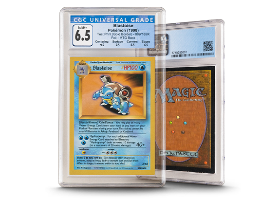 ’98 Pokemon Blastoise Test Print Card
