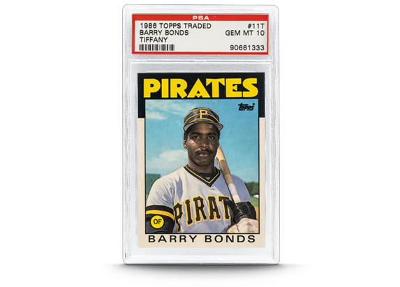 ’86 Topps Barry Bonds Rookie Card