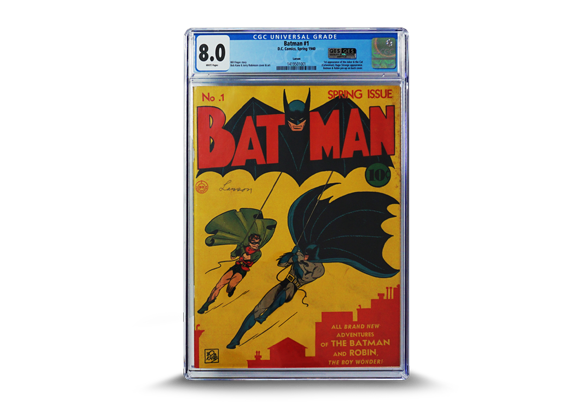 ’40 DC Comics Batman #1 (CGC 8.0)