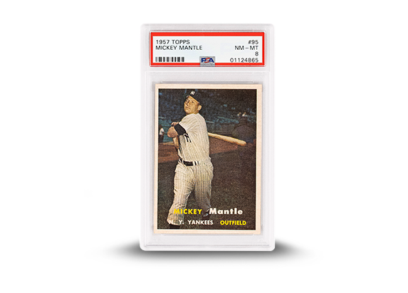 ’57 Topps Mickey Mantle Card
