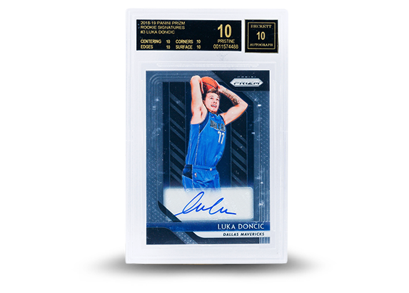 ’18 Panini Prizm Luka Doncic Rookie Card